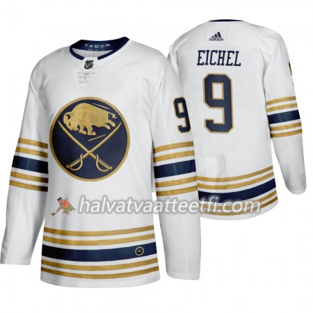 Miesten NHL Buffalo Sabres Pelipaita Jack Eichel 9 50th Anniversary Adidas 2019-20 Valkoinen Authentic Miesten NHL Buffalo Sabres Pelipaita Jack Eichel 9 50th Anniversary Adidas 2019-20 Valkoinen Authentic
